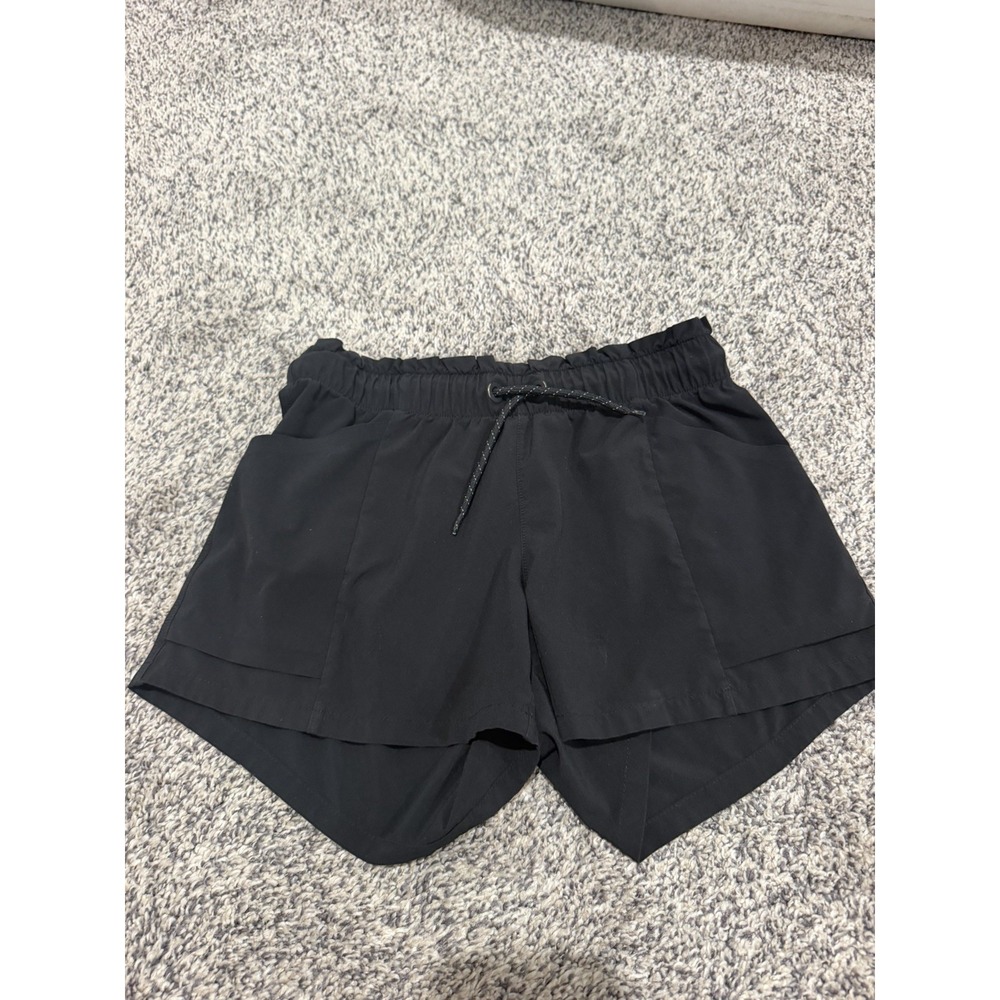 Girls Athleta Girl Black Athletic Shorts, size M (8-10)